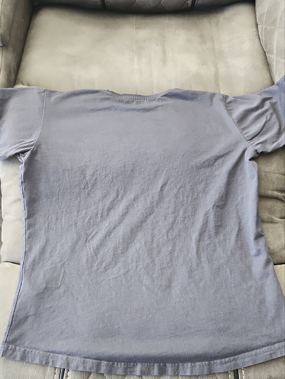Volvo Women's Short Sleeve Logo Tee in Light Gray - Picture 3 of 4